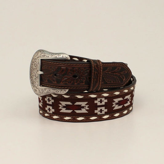 Southwestern Print Belt Brown