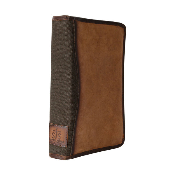 Dark Canvas Binder