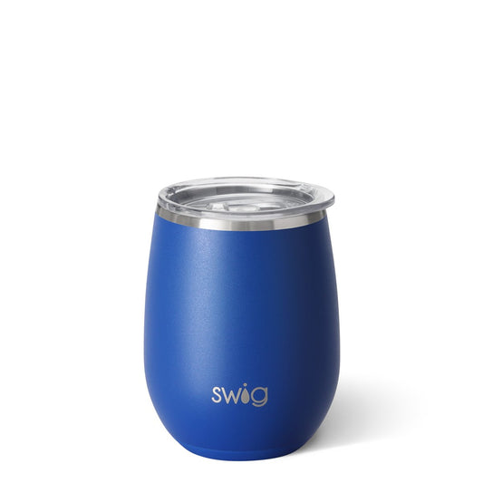 Swig 14oz Wine Cup Royal Blue