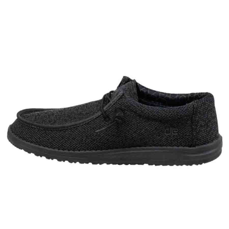 Wally Sox Wide Micro Total Black