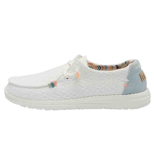 Hey Dude Wendy Boho White Crochet