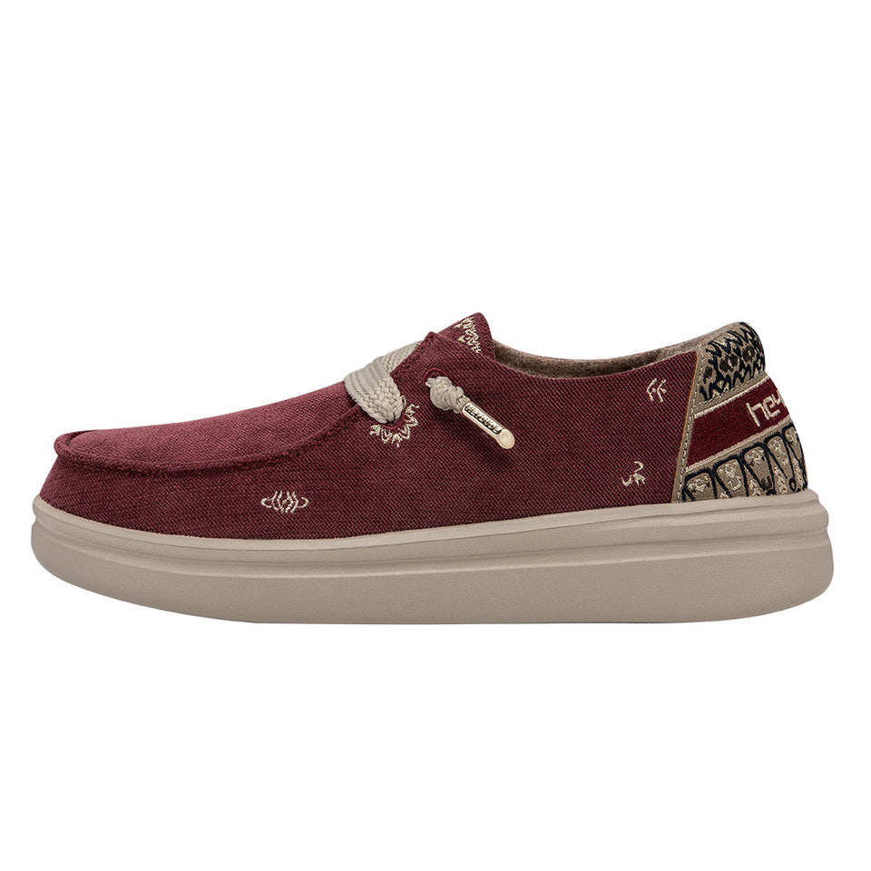 HD Wendy Rise Flora Burgundy