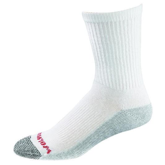 Wolverine White Crew Socks 6-Pair Pack