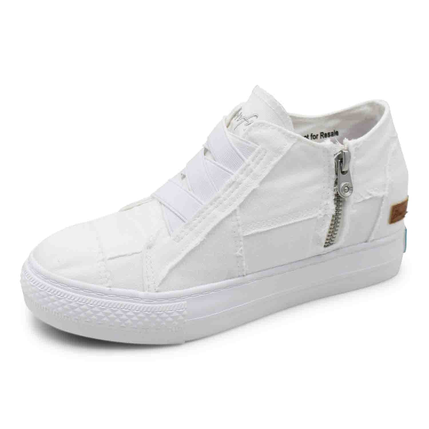 Mamba White Color Washed Canvas